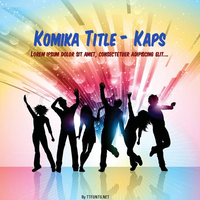 Komika Title - Kaps example